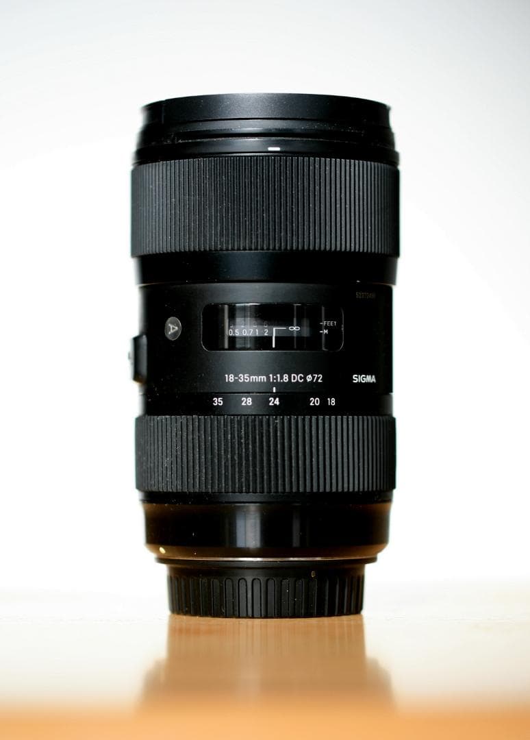 SIGMA シグマ 18-35mm F1.8 DC HSM Canon EF-S