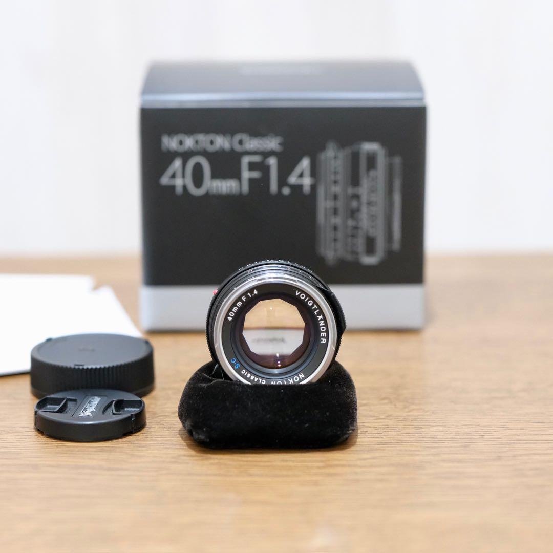 NOKTON Classic 40mm F1.4 S.C 単焦点レンズ