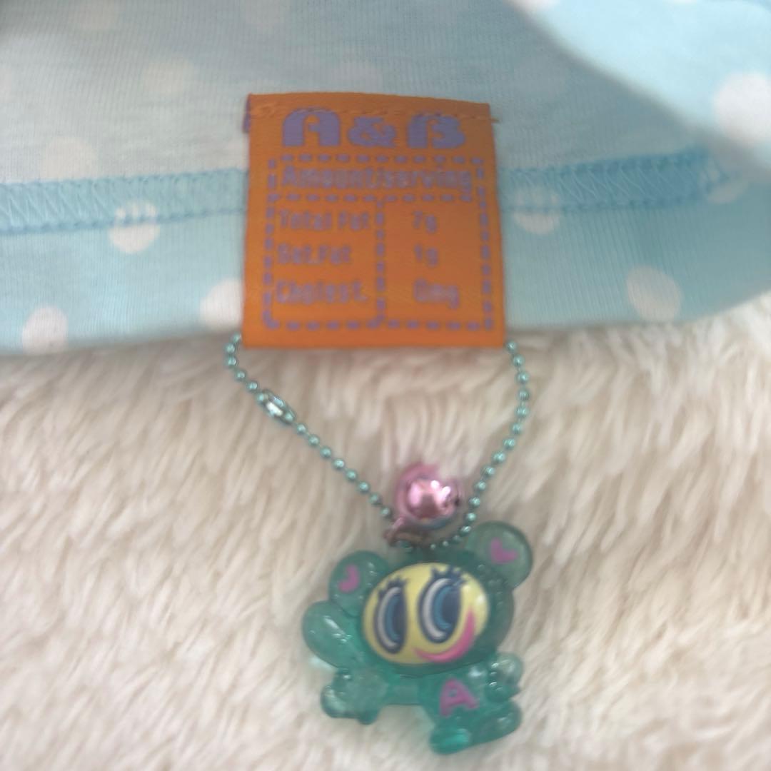 エンジェルブルー Tシャツ M レトロ 平成