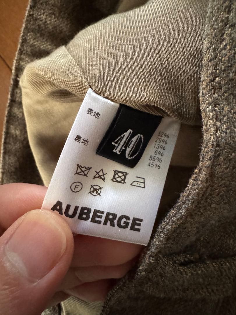 【美品/レア】 21AW AUBERGE SABLE47 Size40 M47