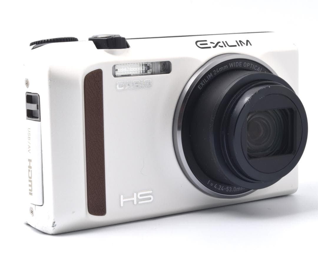 CASIO EXILIM EX-ZR400 ホワイト 【カメラケース付】