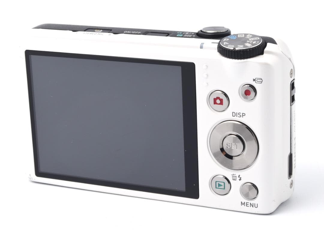 CASIO EXILIM EX-ZR400 ホワイト 【カメラケース付】