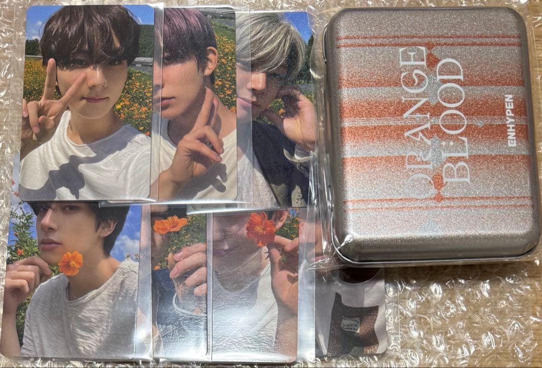 ENHYPEN ORANGE BLOOD Weverse ホログラム　トレカ