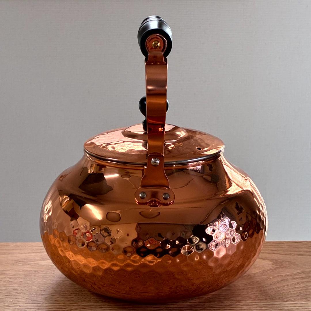 新光金属株式会社 COPPER100 銅ケトル 2.0リットル 未使用品 やかん