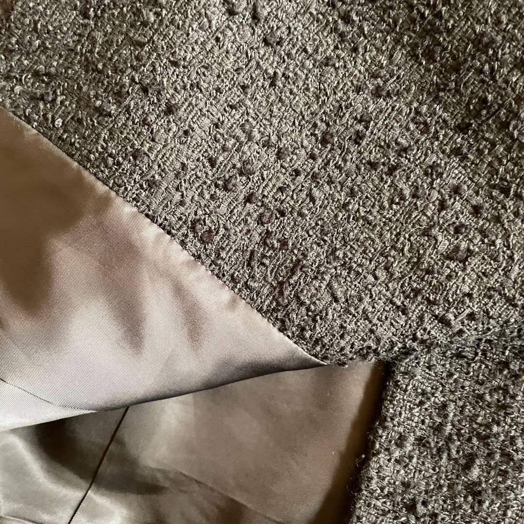 2023 ANAYI スラブツィードジャケット　34 ブラック