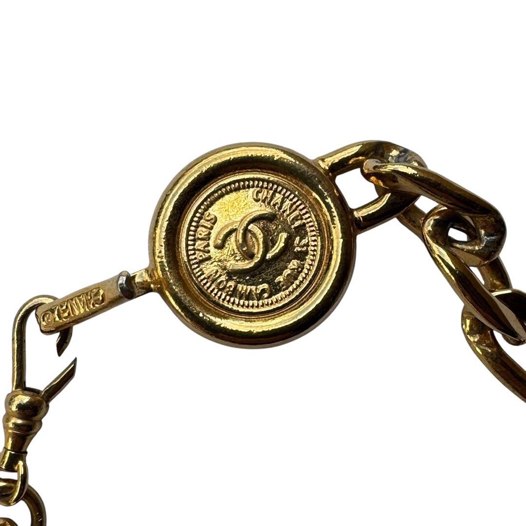 希少CHANEL シャネル ココマーク ヴィンテージ チェーンベルト96P