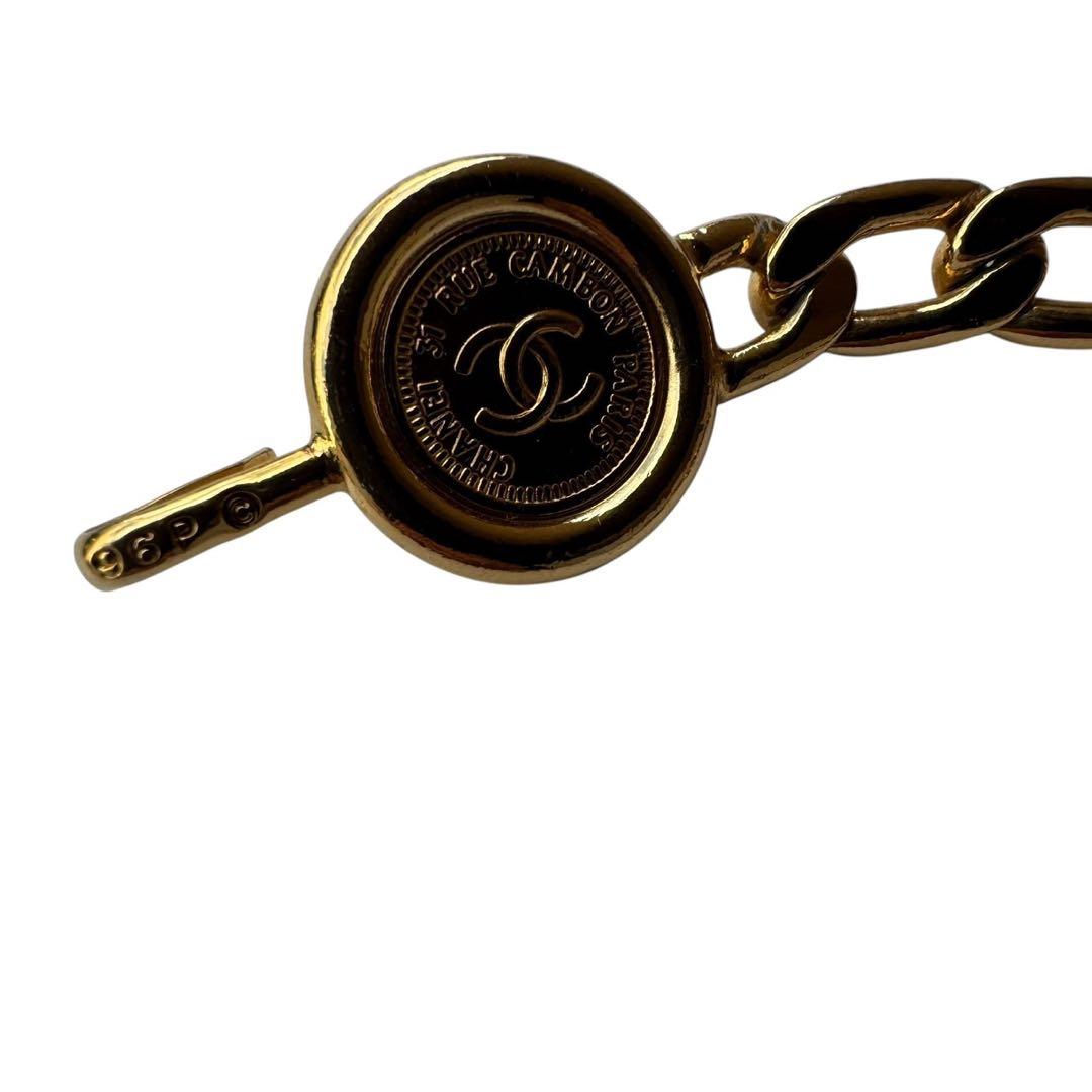 希少CHANEL シャネル ココマーク ヴィンテージ チェーンベルト96P