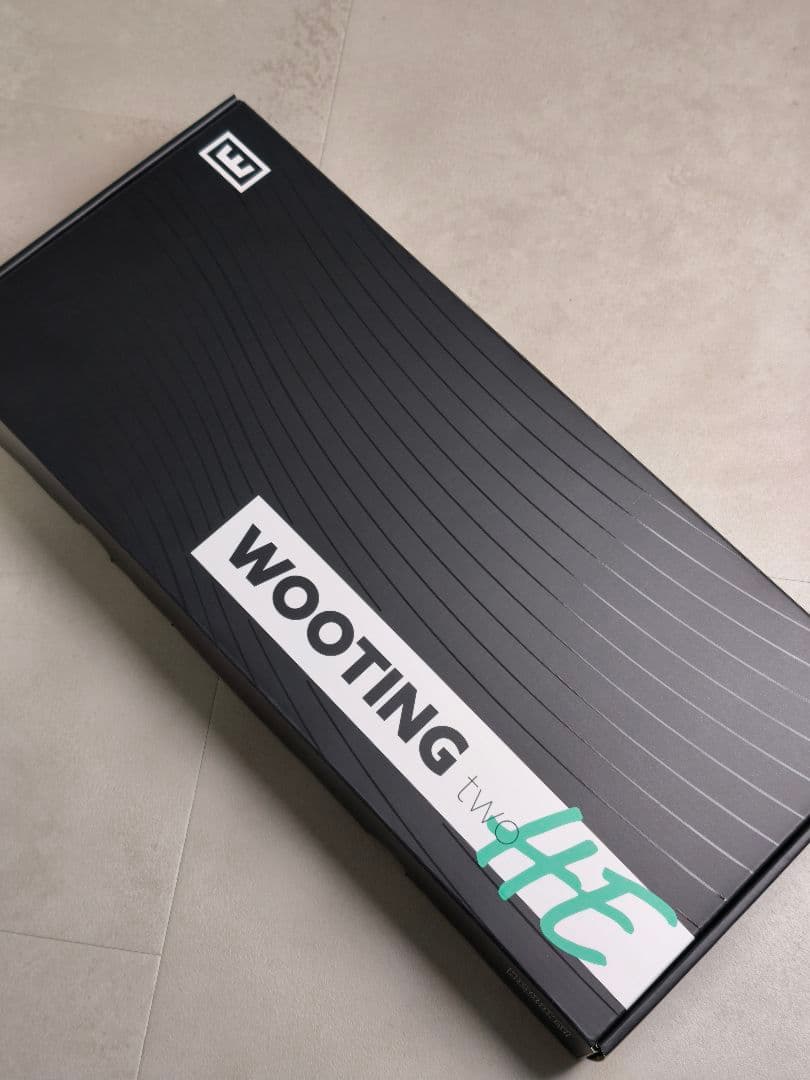 Wooting two HE　専用リストレスト付　ラピッドトリガー