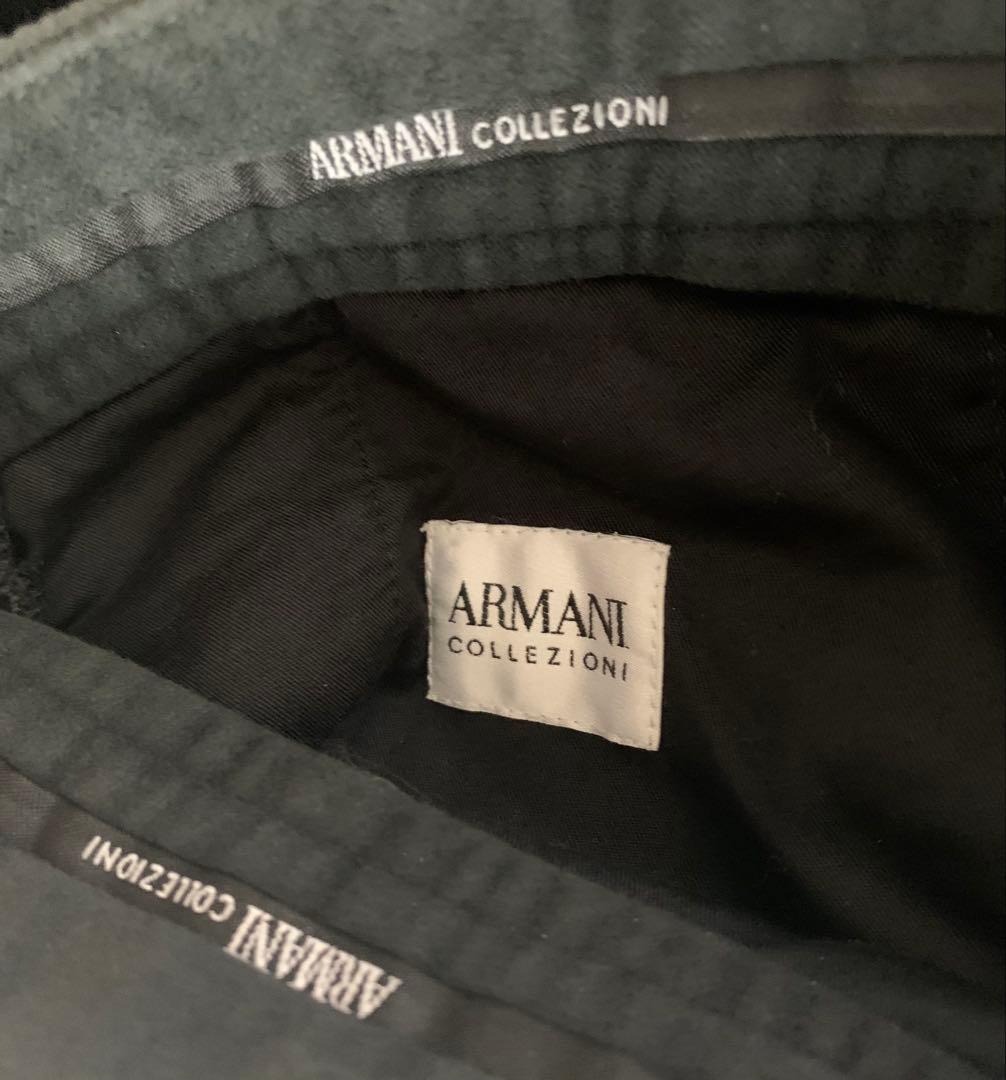 ARMANI COLLEZIONI 別珍 スラックス 股下83 sullen