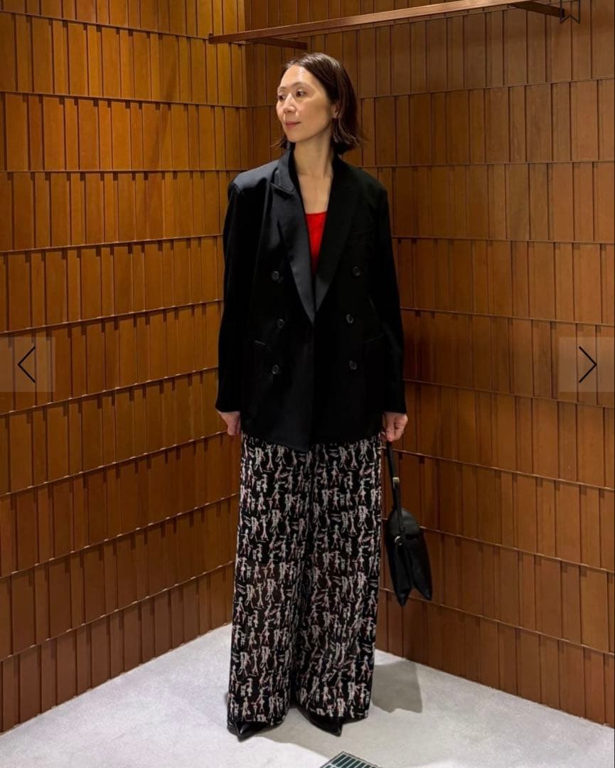 CABaNキャバンライトウールダブルブレストジャケットブラックSmametomo