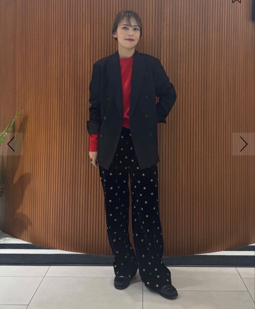 CABaNキャバンライトウールダブルブレストジャケットブラックSmametomo