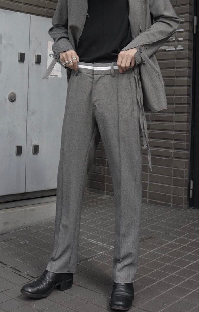 ASKYY TAILORED EASY SLACKS アスキー