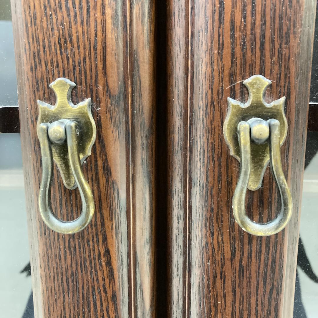 IDF太田 サイドボード　キャビネット　リビングボード　飾り棚　クリ材　ナラ材