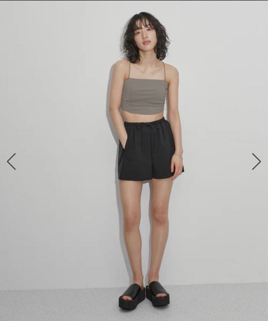 アダムエロペ スピードコラボ セパレート水着セット チャコール