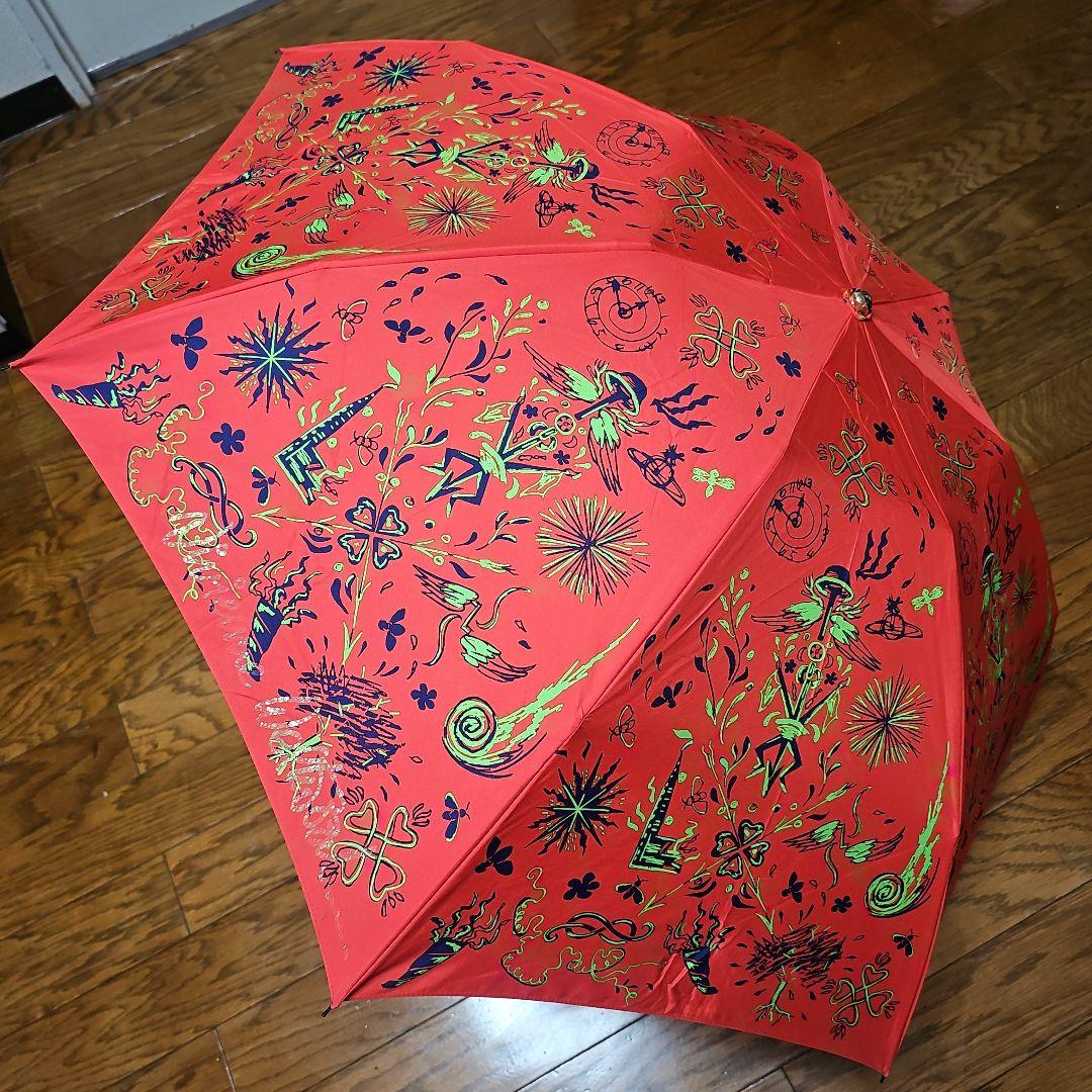 Vivienne Westwoodヴィヴィアンウエストウッド折り畳み傘[美品]