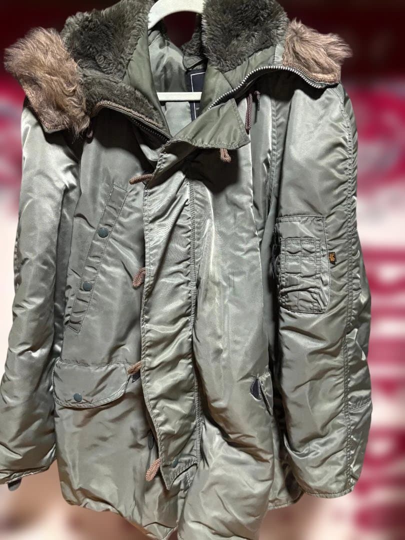 ALPHA INDUSTRIES　USA製　N-3B　L