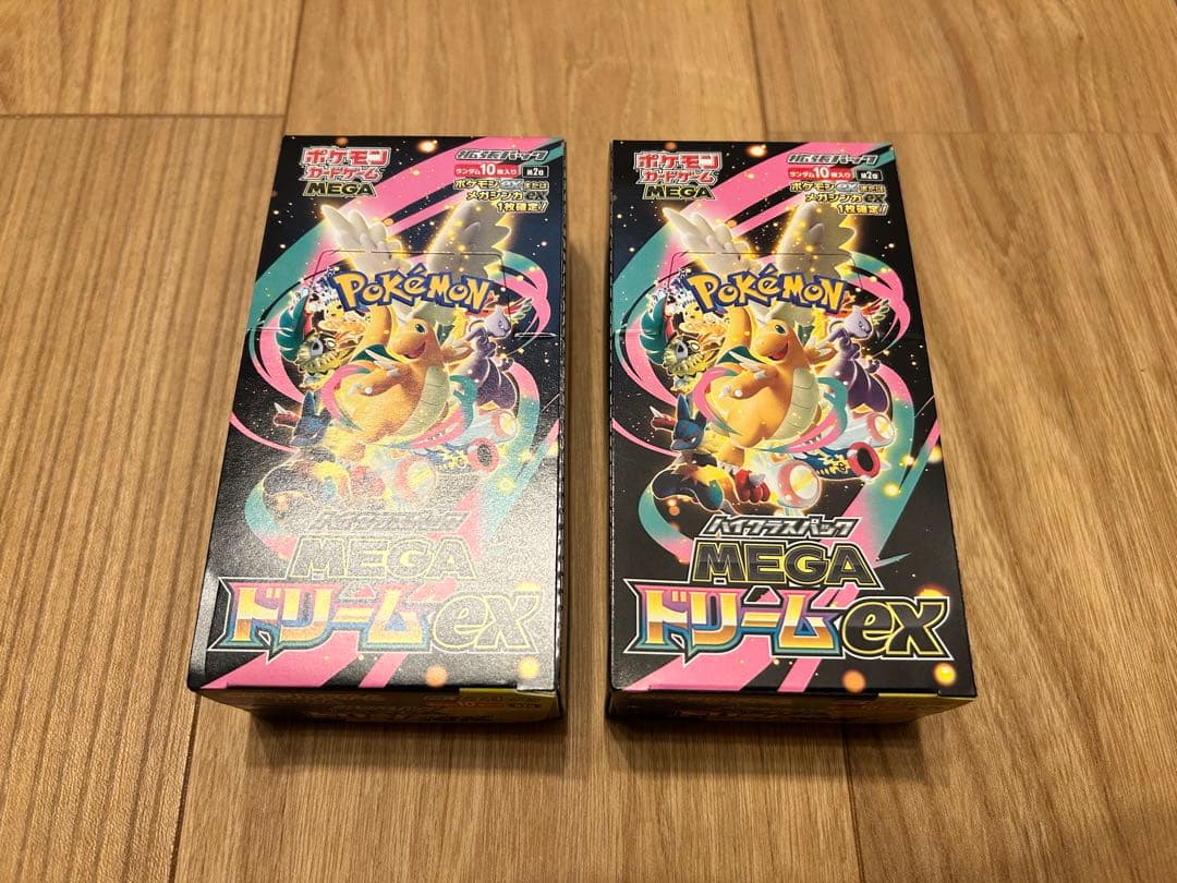 ポケモンカード MEGAドリームEX 2BOX