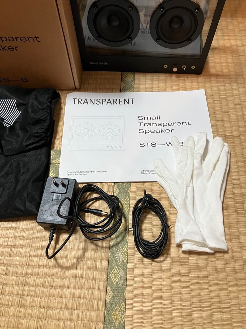 スピーカー・ウーファー TRANSPARENT Small Transparent Speaker