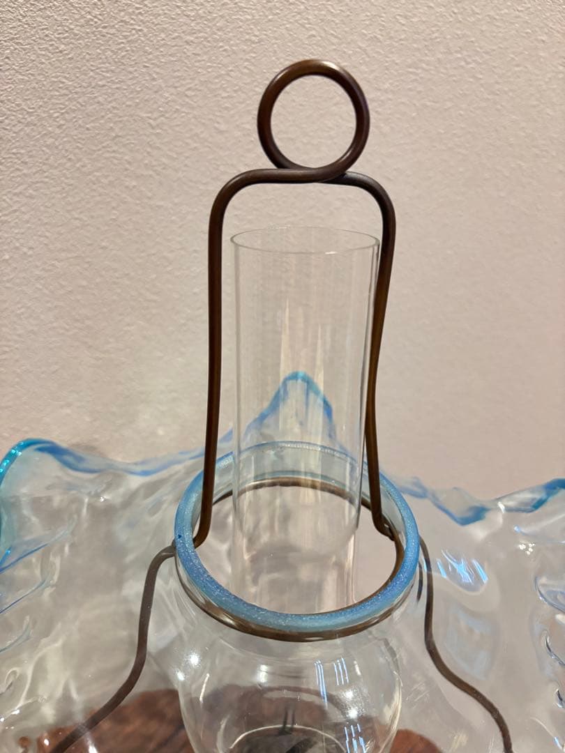 x*n様 アンティーク オイルランタン フリルガラス 大正ロマン ヴィンテージ