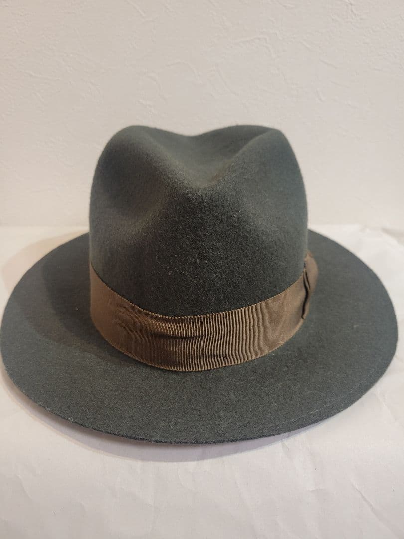 THE H.W.DOG &Co. FRONT6 ウールハット グレー サイズ38