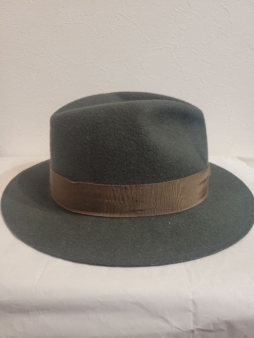 THE H.W.DOG &Co. FRONT6 ウールハット グレー サイズ38