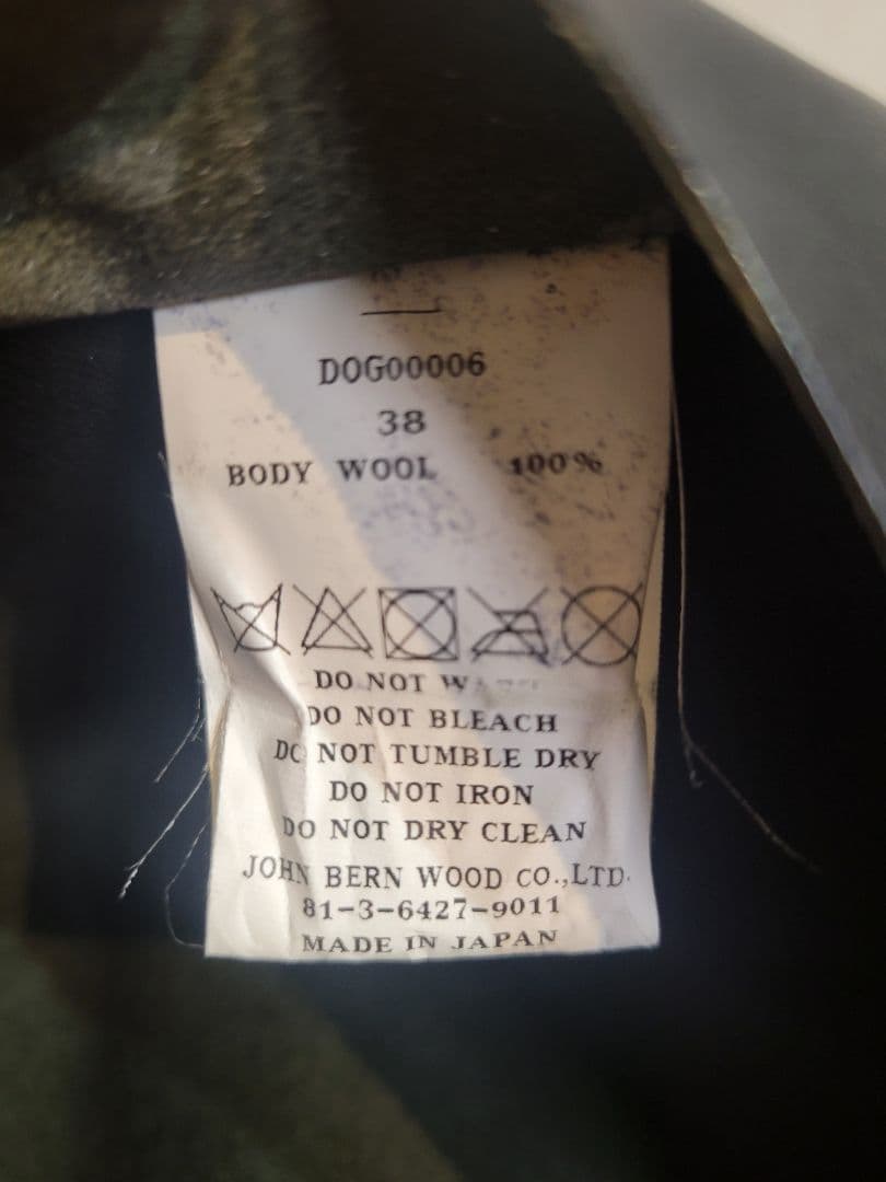 THE H.W.DOG &Co. FRONT6 ウールハット グレー サイズ38