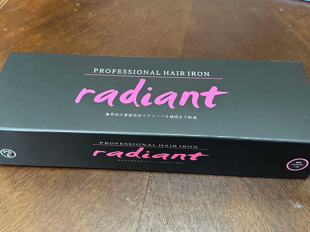 ラディアント　radiant ストレートヘアアイロン　28mm