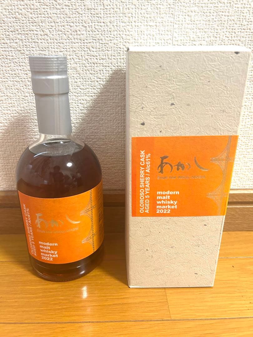 江井ヶ島酒造 シングルモルト あかし オロロソシェリー5年 MMWM 2022