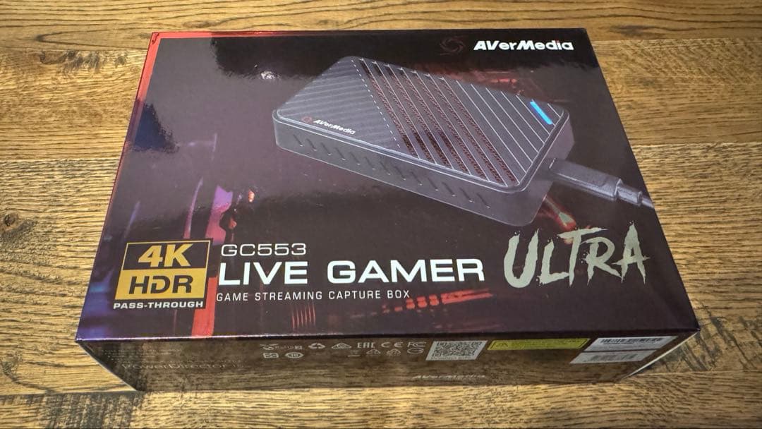 AVerMedia Live Gamer Ultra GC553 付属品完備