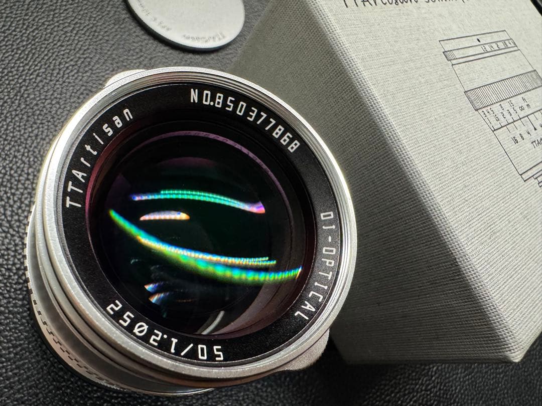 TTArtisan 50mm f/1.2 C Nikon Zマウント シルバー