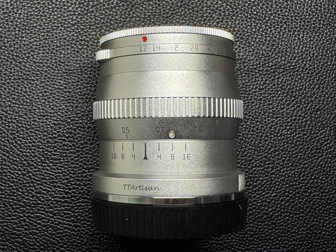 TTArtisan 50mm f/1.2 C Nikon Zマウント シルバー