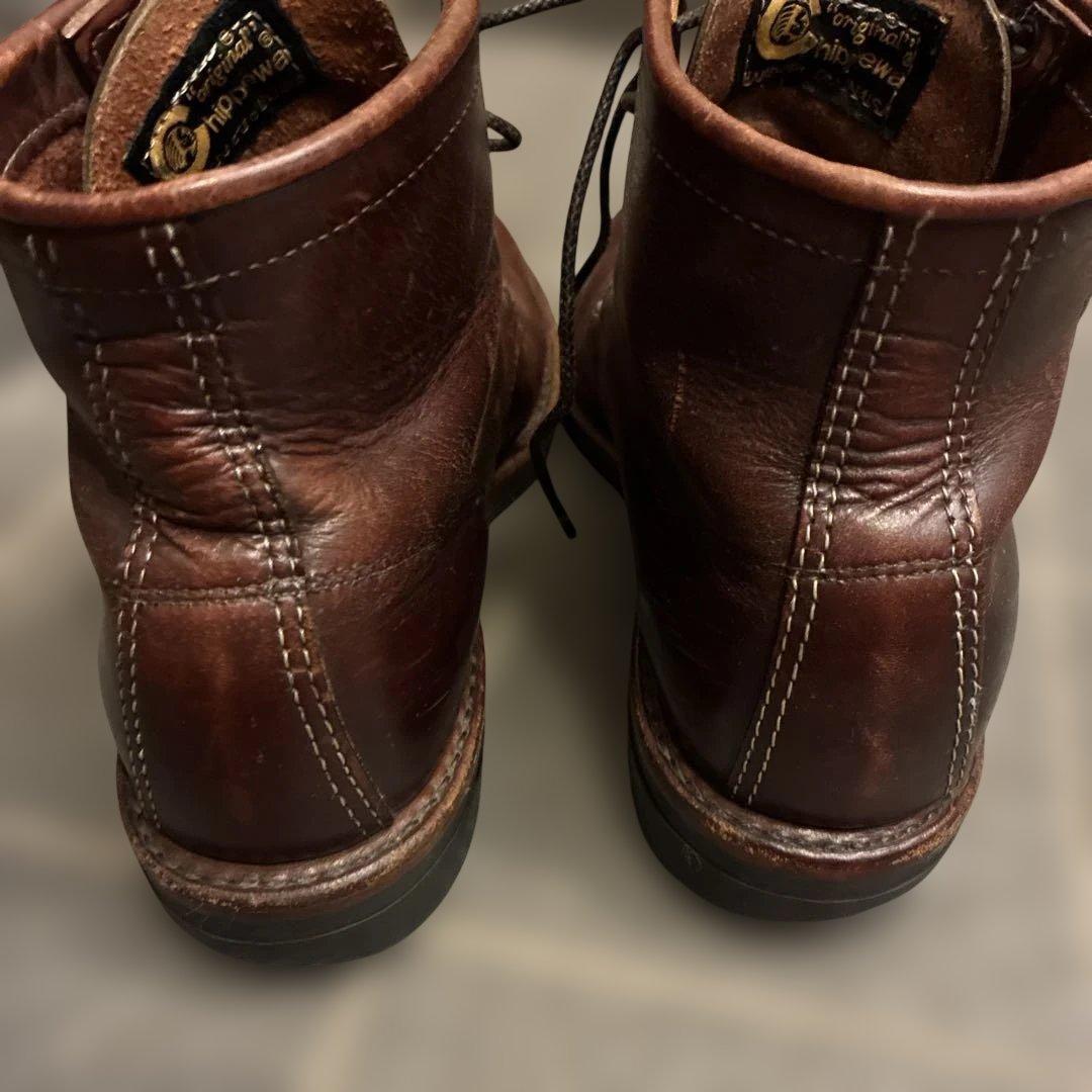 か*わ様 Chippewa ブラウンレザーブーツ