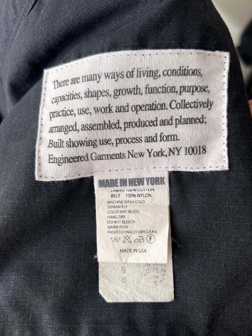 最終値下engineeredgarments shooting vest