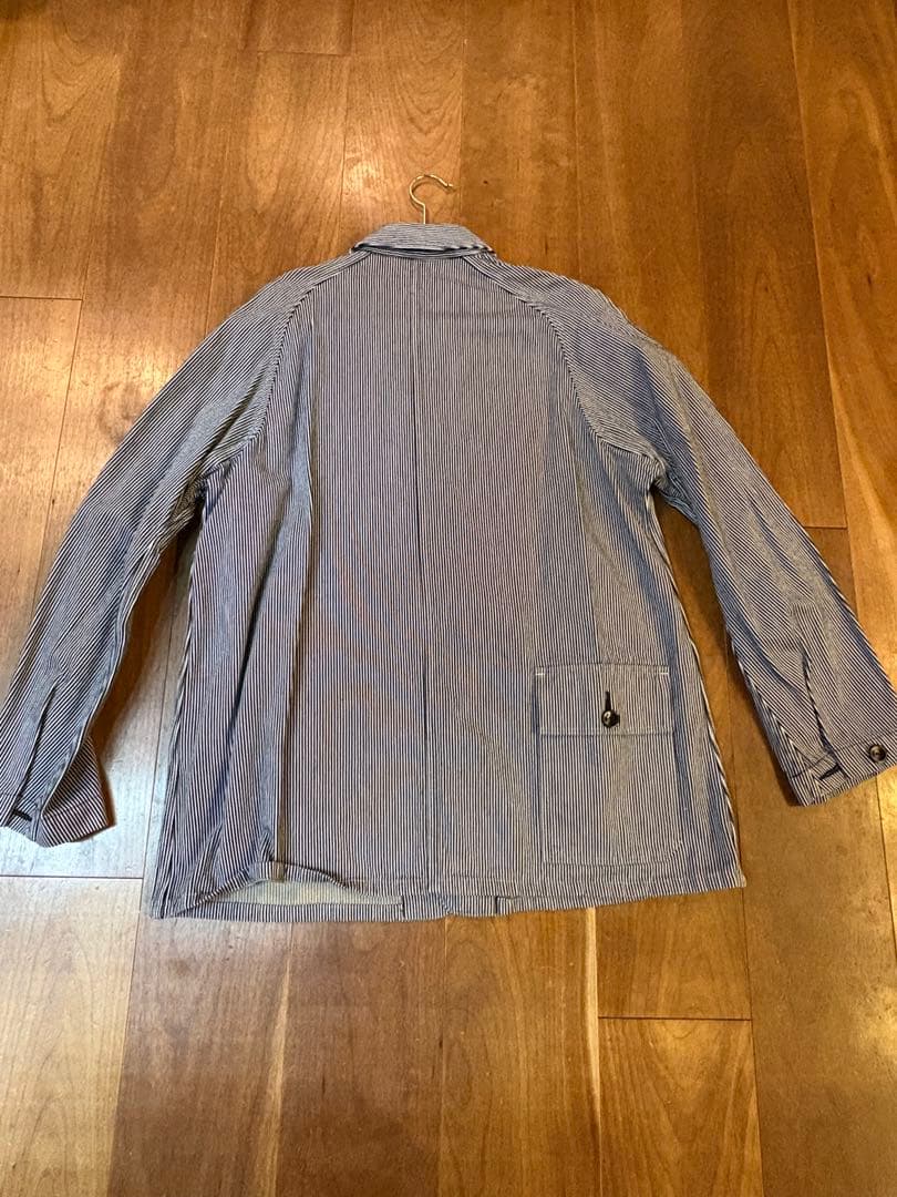 ブルーナボインBRU NA BOINNEヒッコリーカバーオール