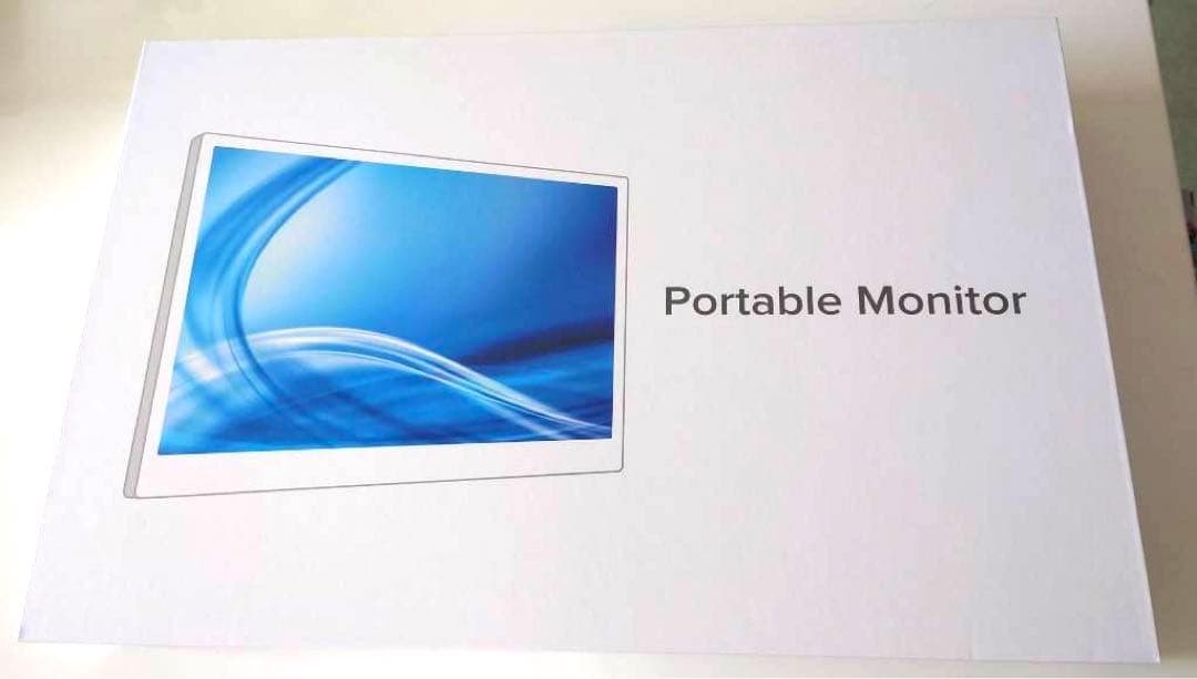 【開封のみ、未使用品】18.4インチ 4Kモバイル液晶モニター