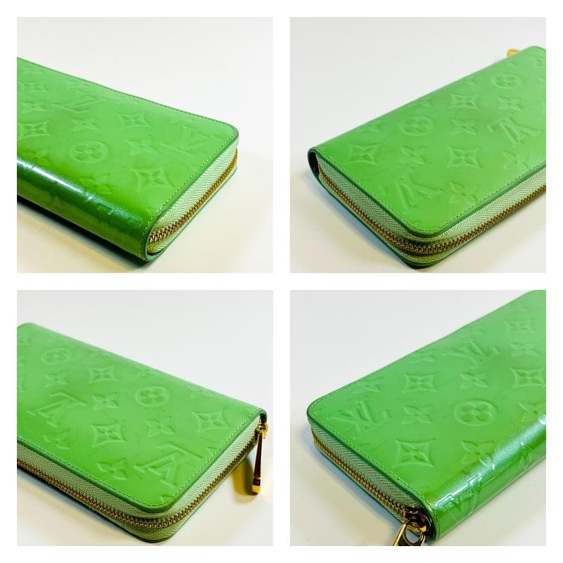 【美品】ルイヴィトン M82065 ヴェルニ ジッピー ウォレット 長財布