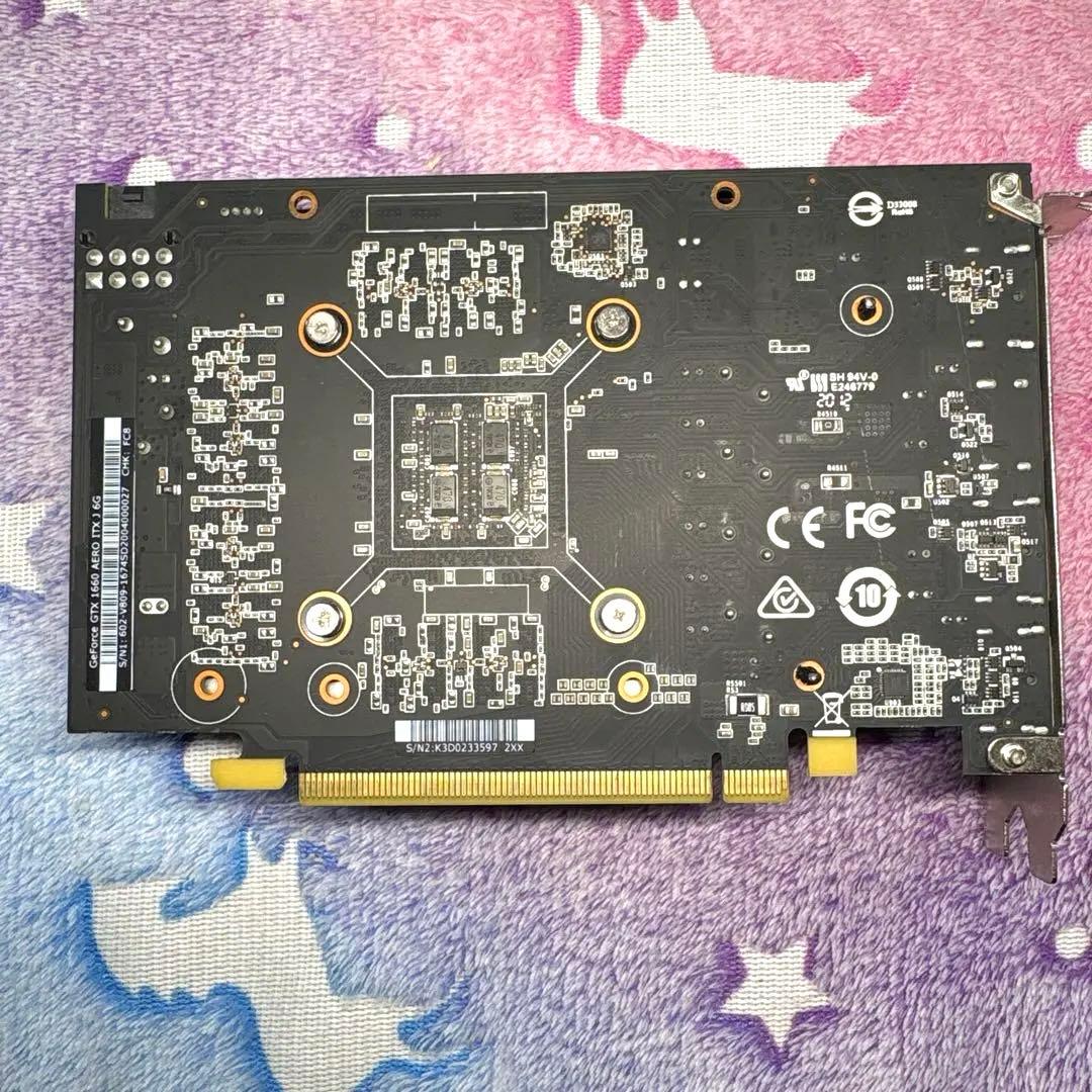 GeForce GTX 1660 AERO ITX J 6G グラフィックボード