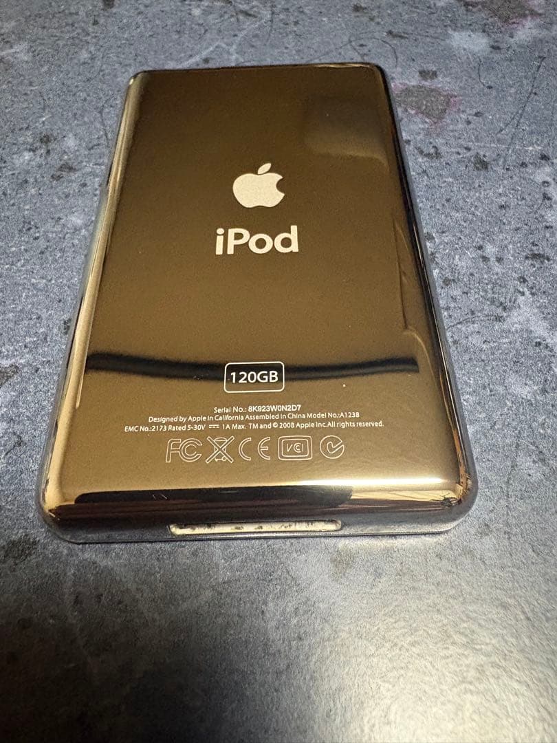 iPod classic 第6世代 80GB シルバー 仕様変更あり 動作良好