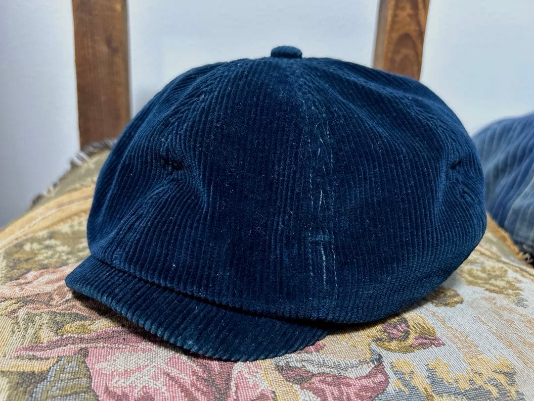 超希少　NY購入　ダブルアールエル　RRL コーデュロイ　ニュースボーイキャップ