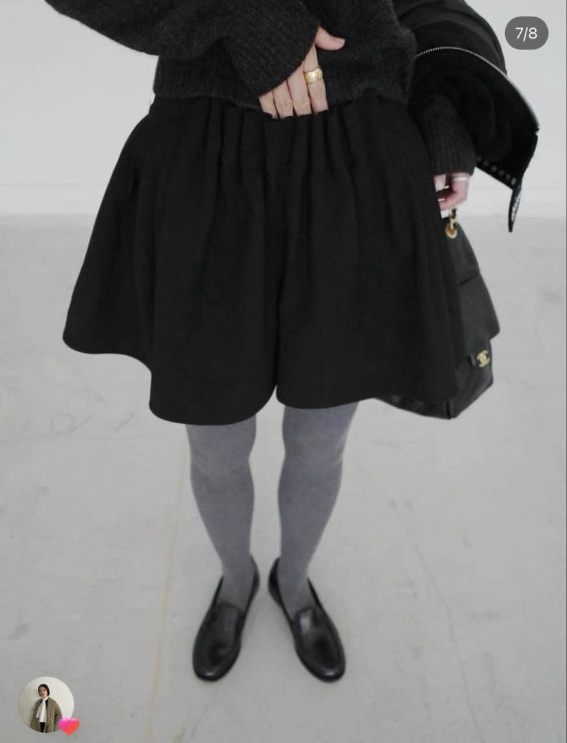 パンツ LOW WAIST TUCK SHORT PANTS CLANE