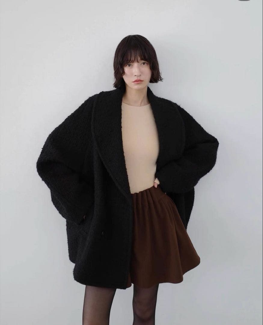 パンツ LOW WAIST TUCK SHORT PANTS CLANE