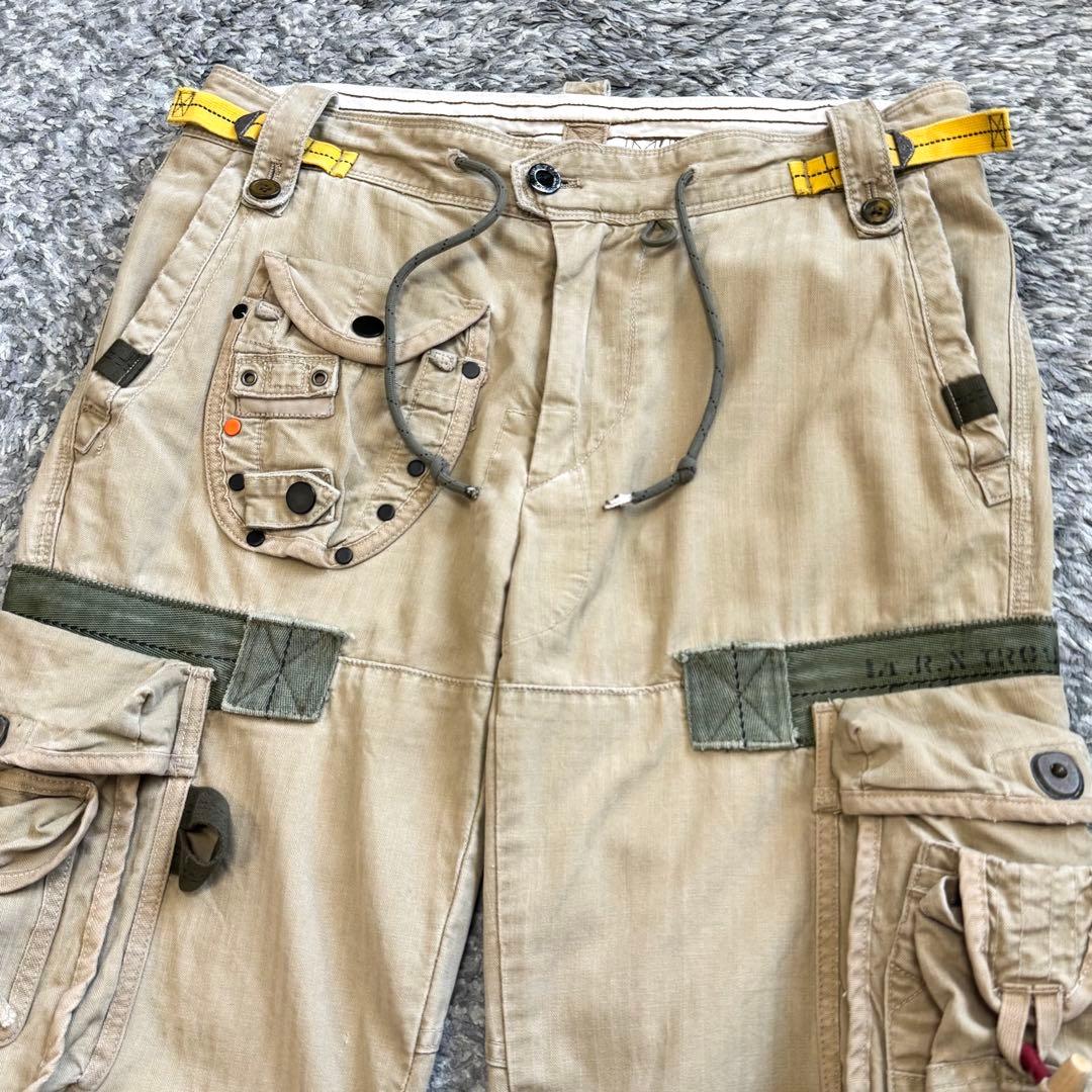 90s 00s ポロラルフローレン ギミック カーゴパンツ アーカイブ y2k