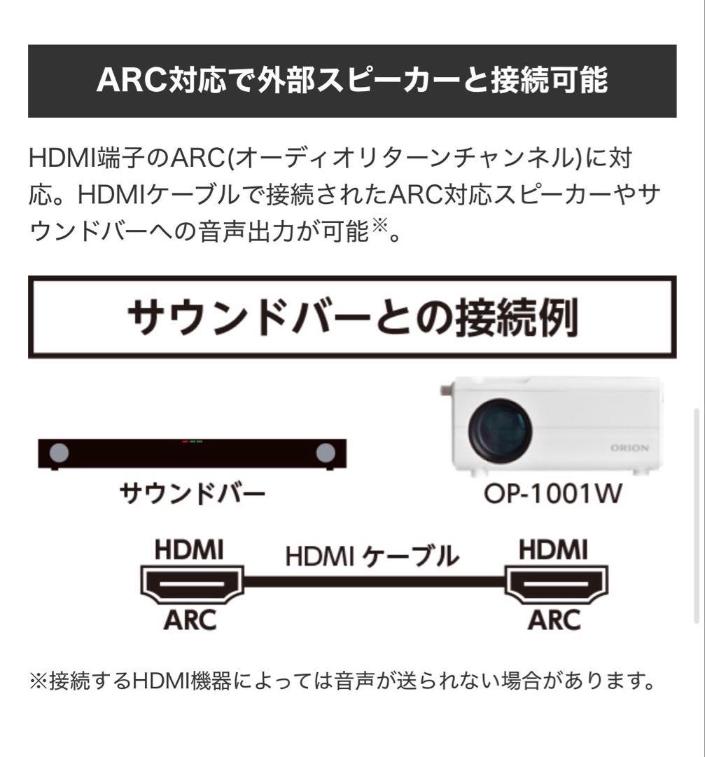 【新品・未使用】ORION OP-1001W 地デジ/HDMI対応