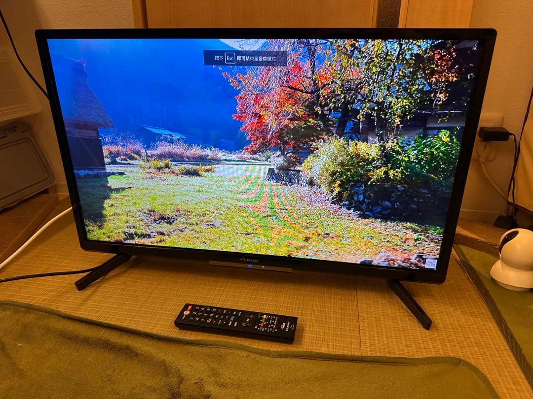 500GB内蔵！funai フナイ 32型 テレビ FL-32H2040　22年