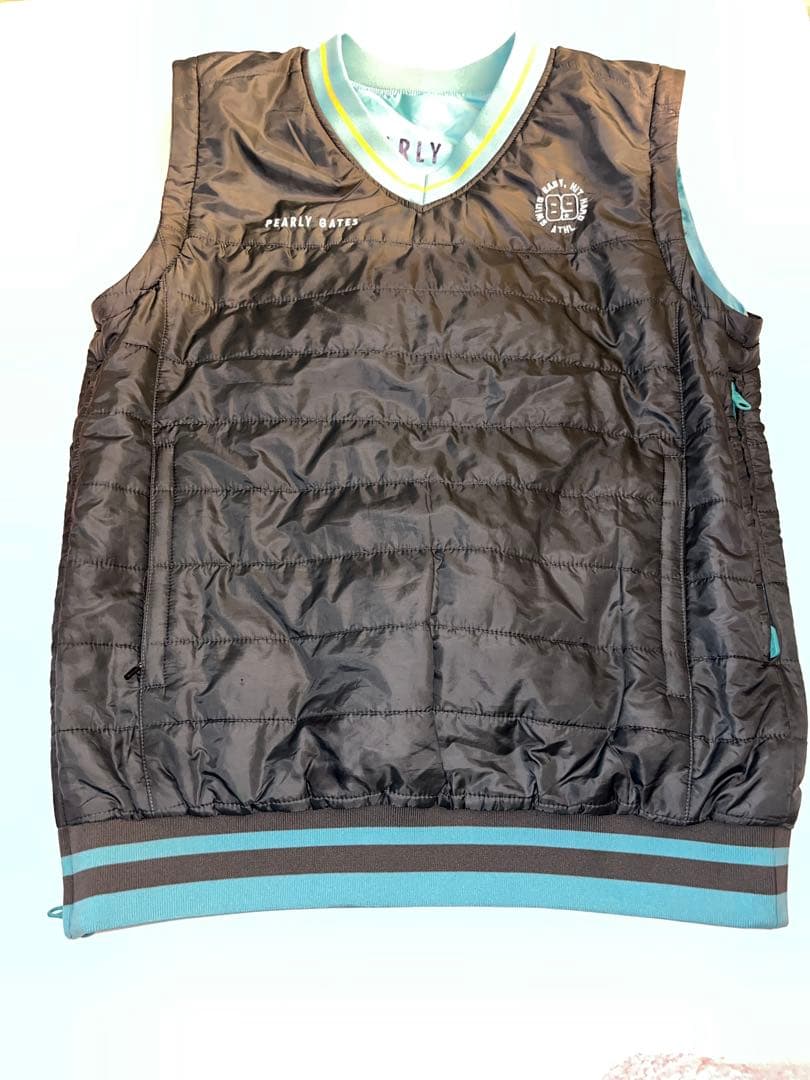 パーリーゲイツレディース　スニード　長袖&ベストリバーシブル　4way カーキ