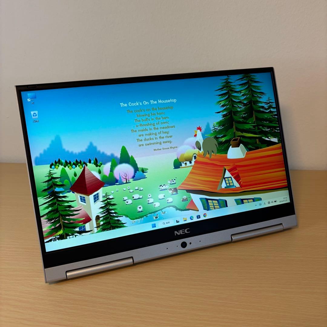 NEC VKT16G-4 i5 SSD256GB 8GB タッチ対応2in1