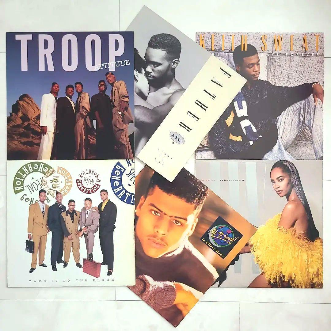 ★全てＵＳオリジナル盤★ニュー・ジャック・スウィング名盤ＬＰ６枚セット