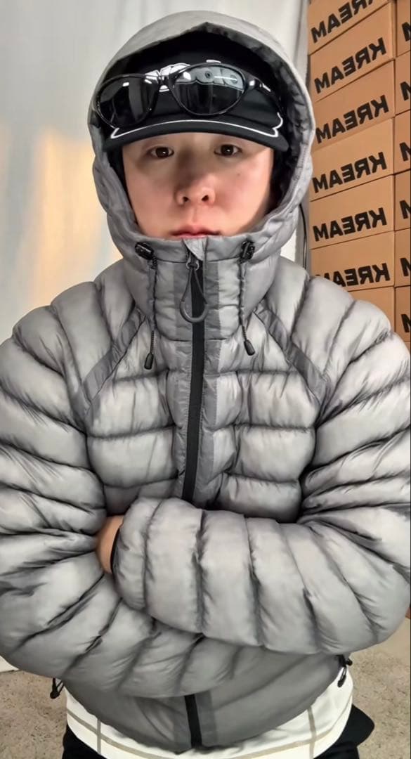 SUARE スアレス ライトシアシェルダウンジャケット 韓国限定モデル