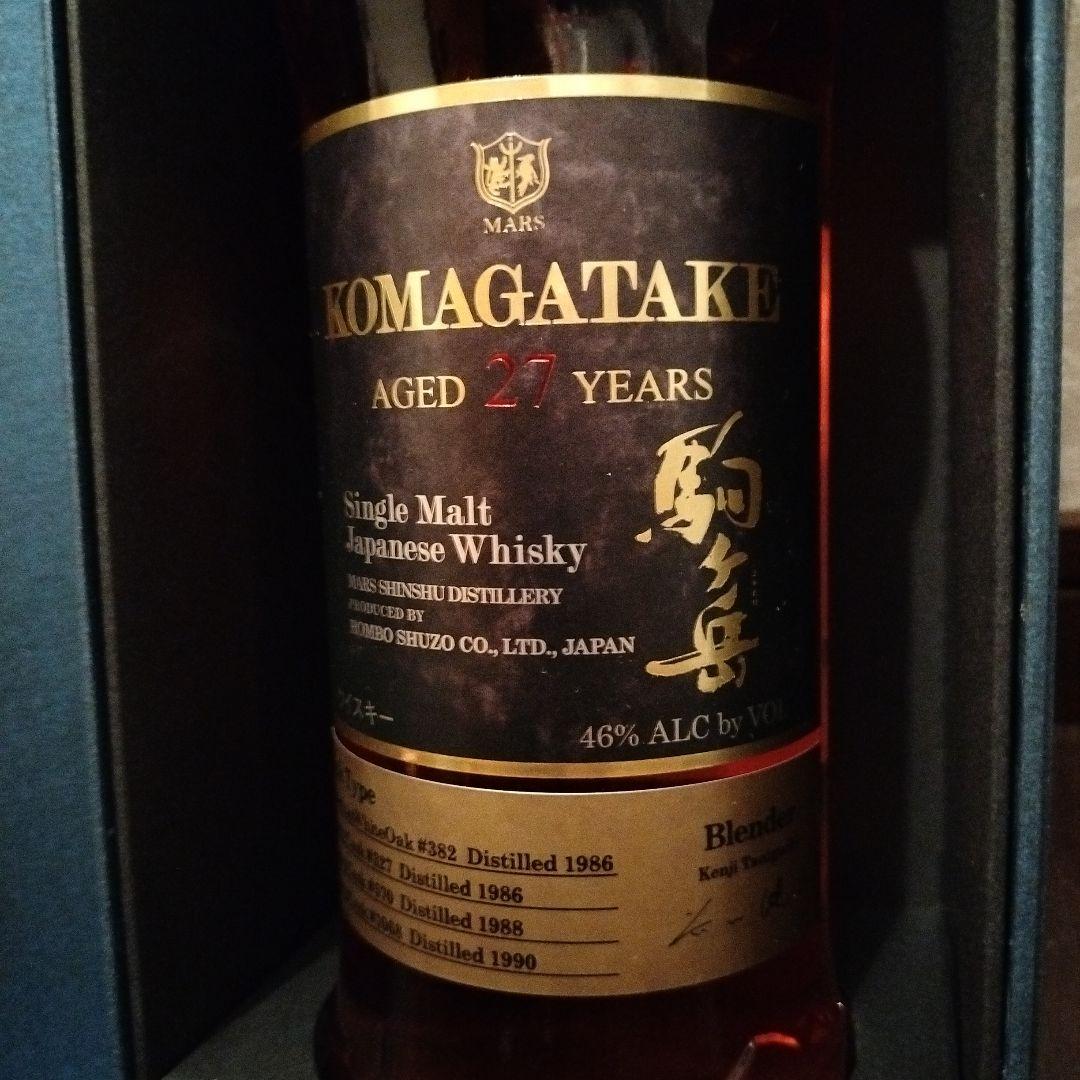 MARS 駒ヶ岳 27 Years Single Malt Whisky