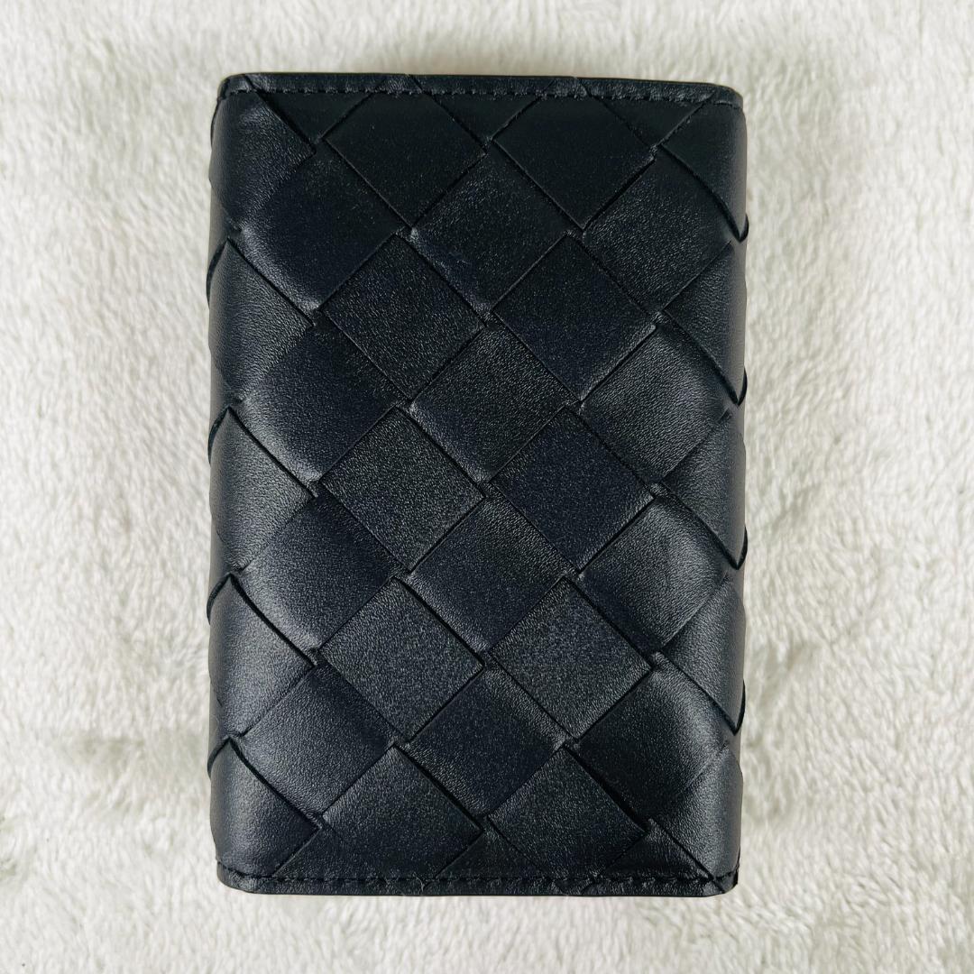 BOTTEGA VENETA ボッテガヴェネタ 6連キーケース レザー ブラック